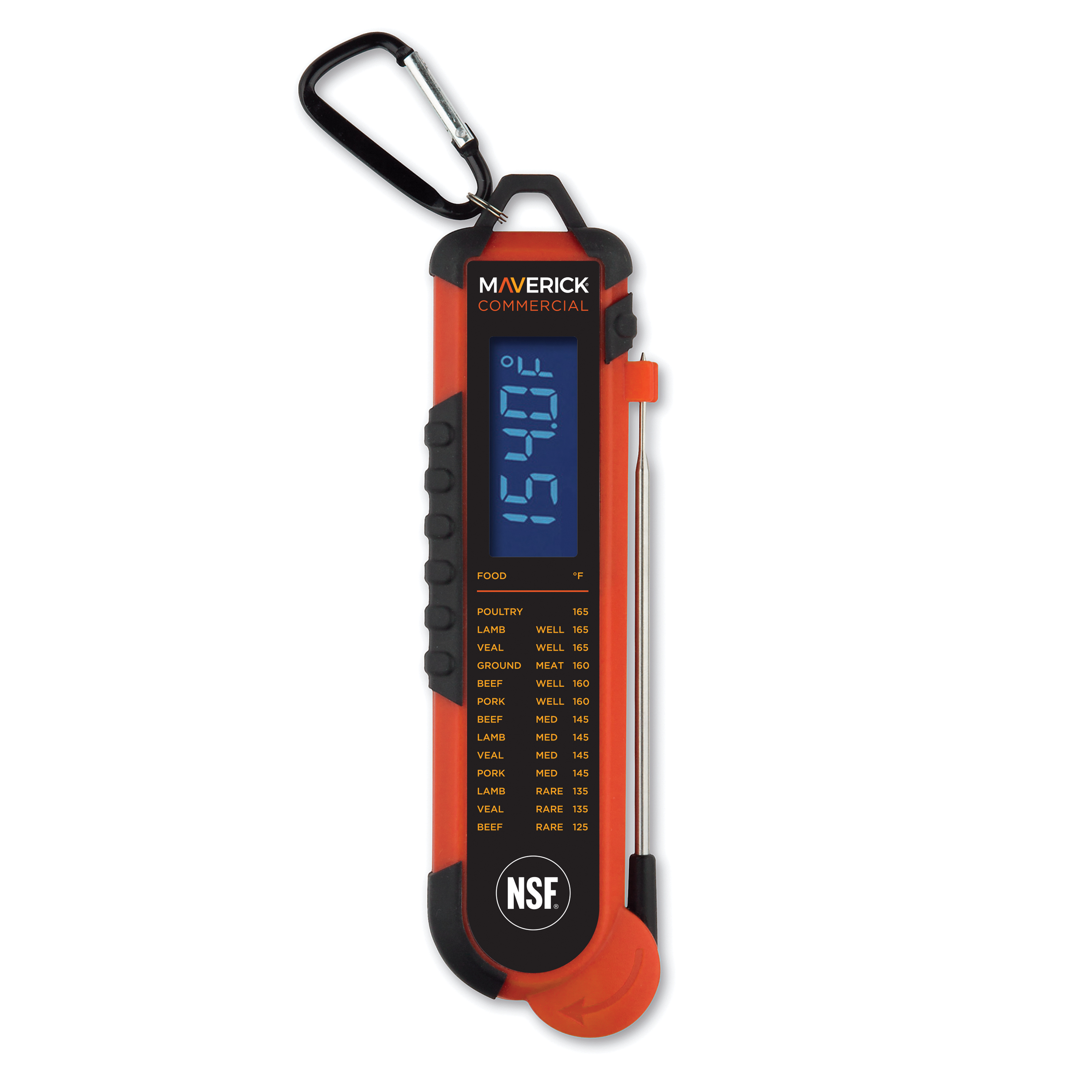 PT-100 Pro-Temp Professional Digital Meat Thermometer