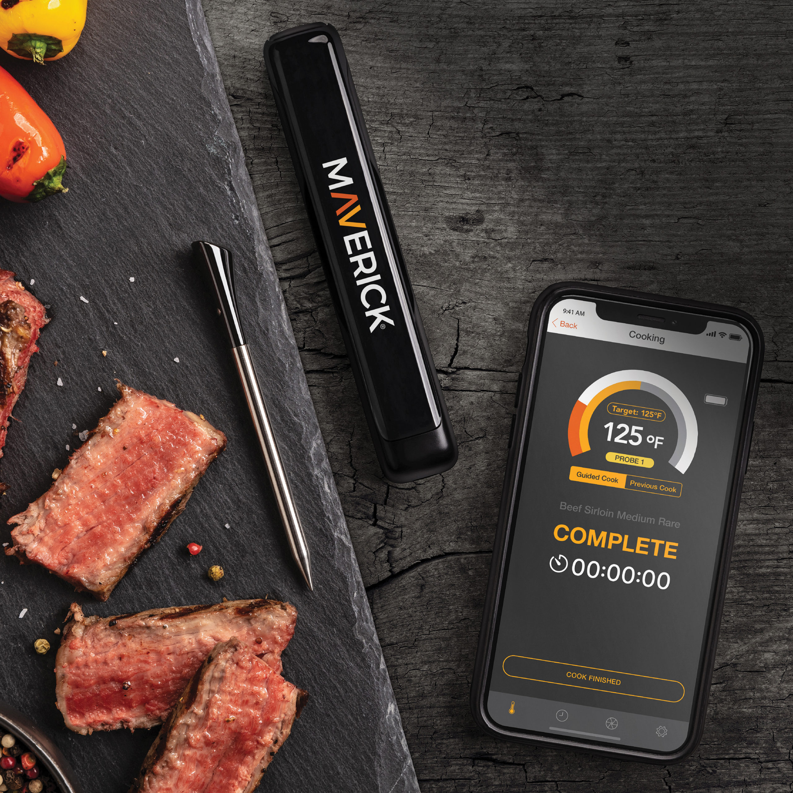 BT-30 Stake Bluetooth Truly Wireless Intelligent Food Thermometer