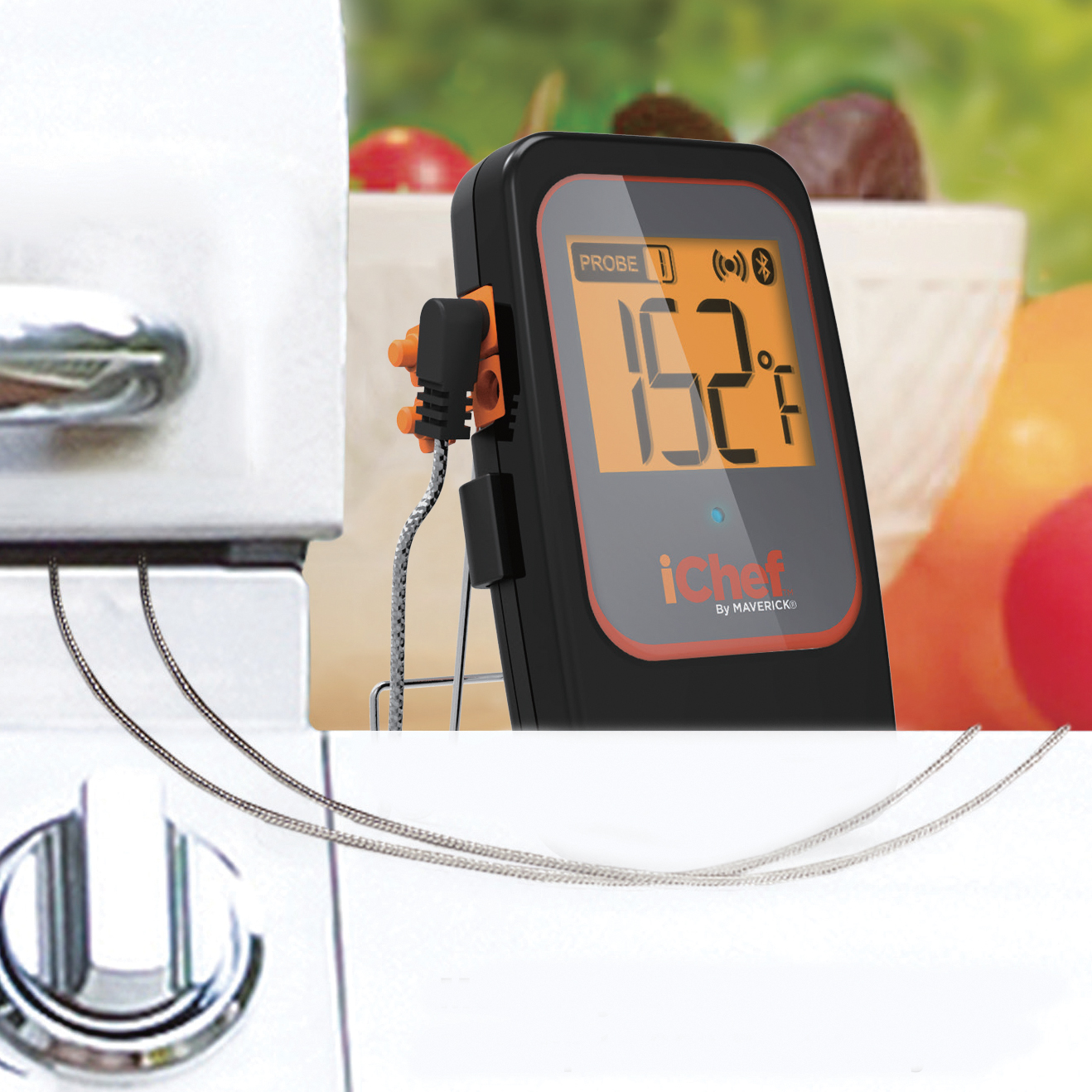 MAVERICK EXTENDED RANGE DIGITAL BBQ & MEAT THERMOMETER