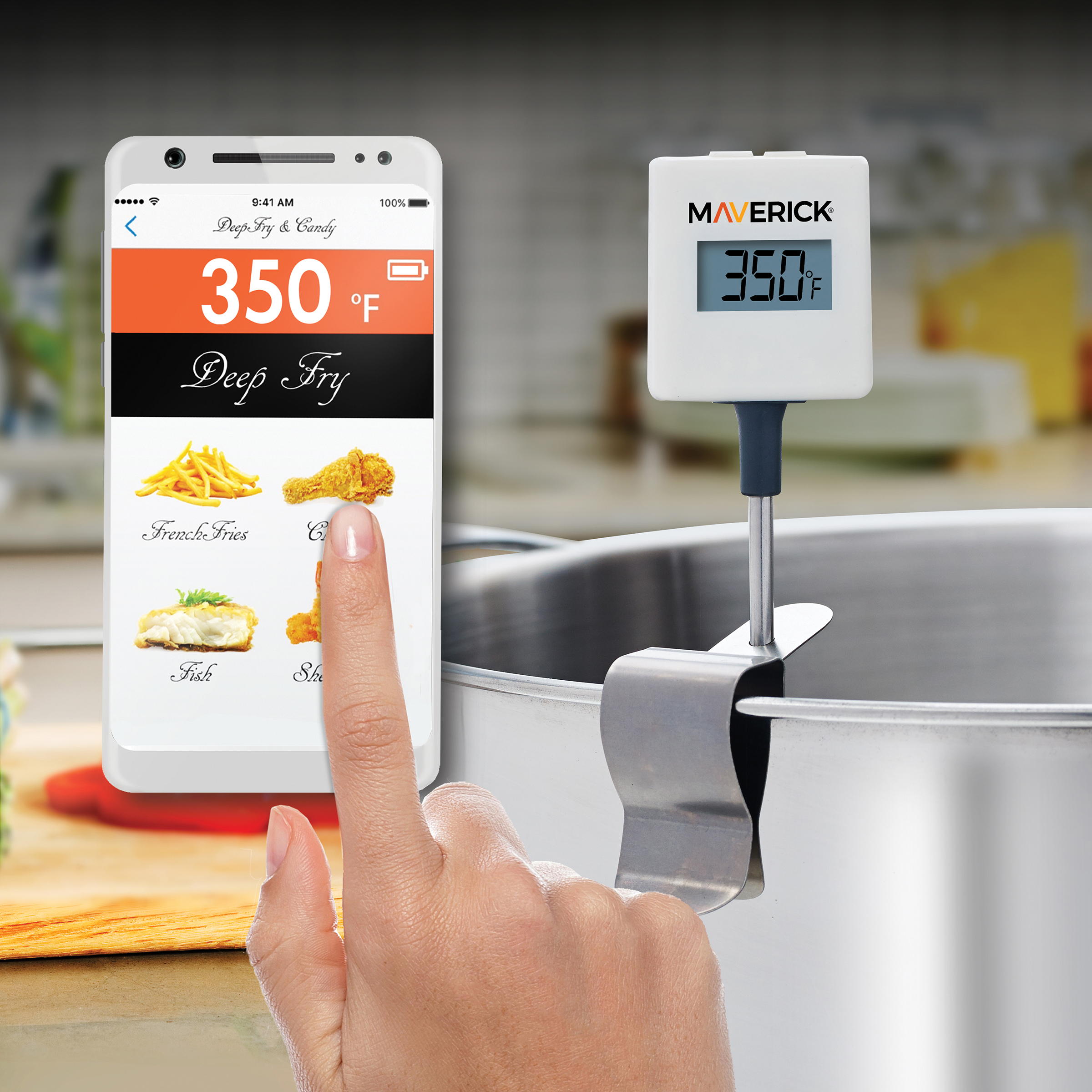 Maverick iChef Digital Bluetooth Enabled Meat Thermometer