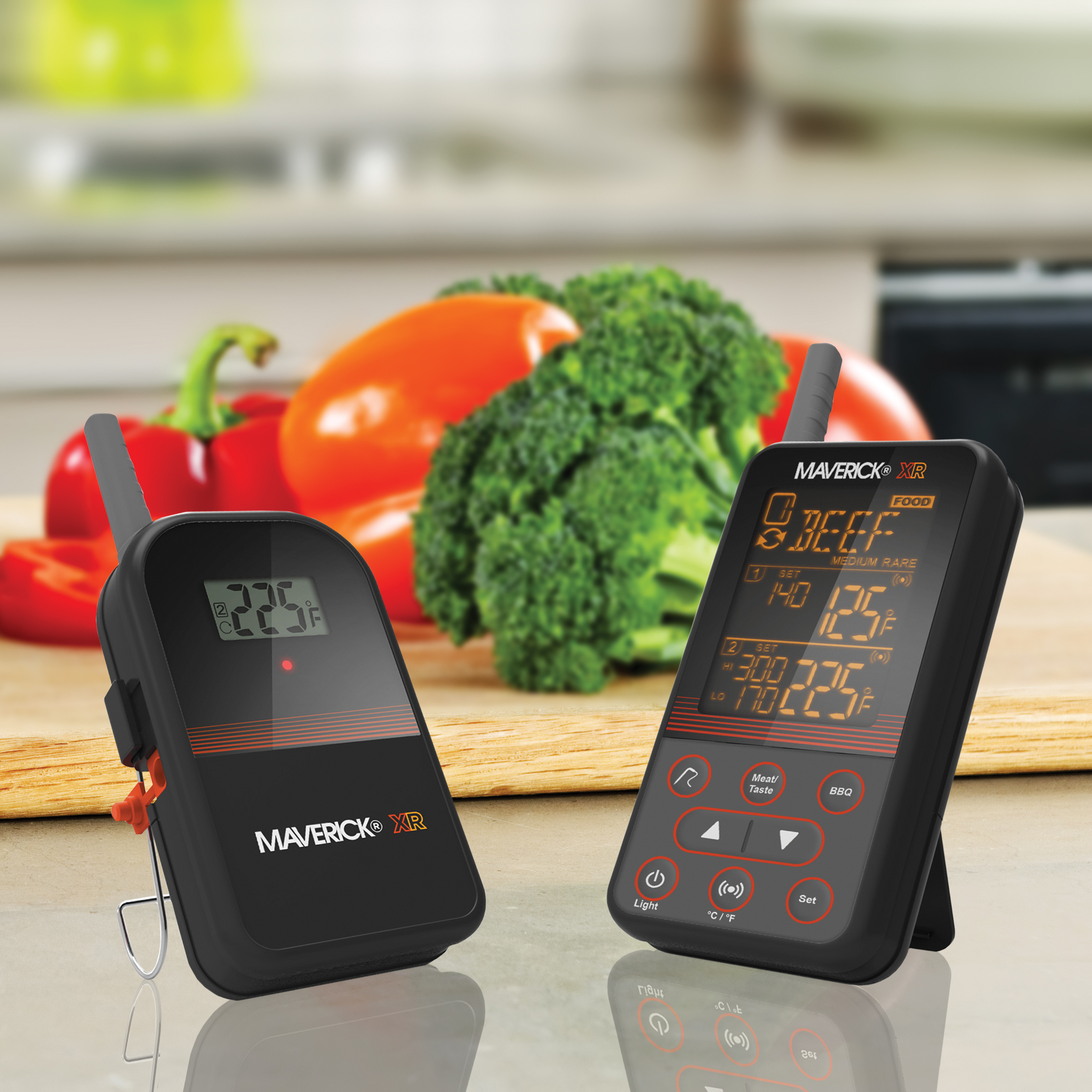 XR-40 Extended Range Probe Digital BBQ and Meat Thermometer