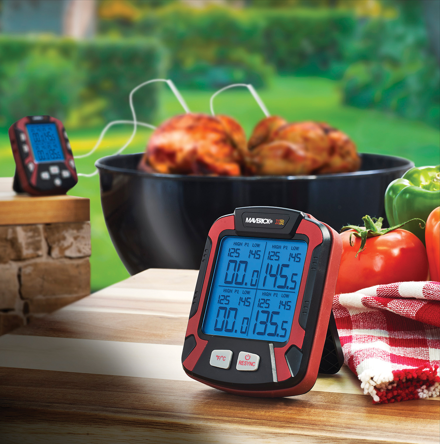 Food Meat Oven BBQ Thermometer Digital Wireless Remote Probe