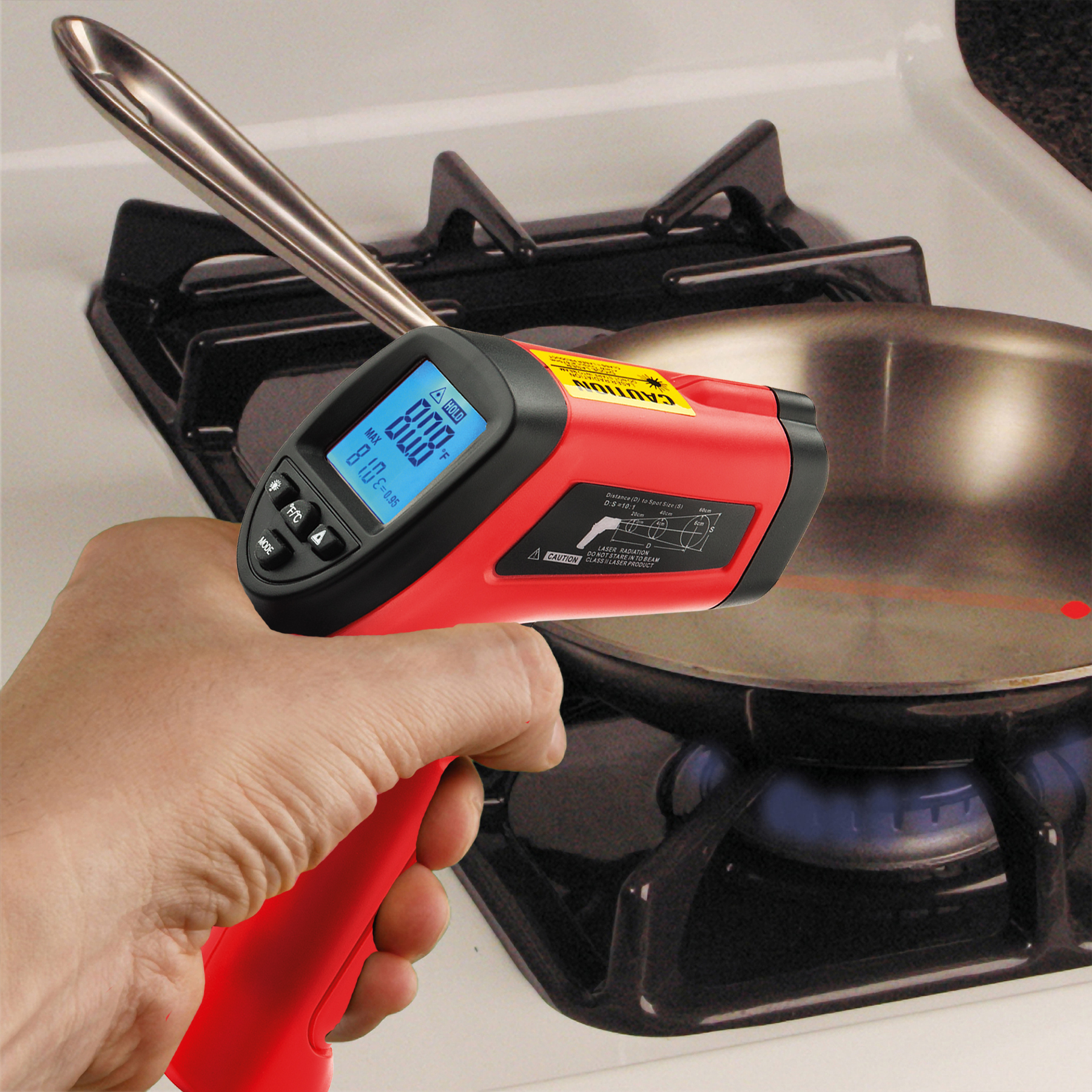 Digital Infrared Thermometer for Cooking